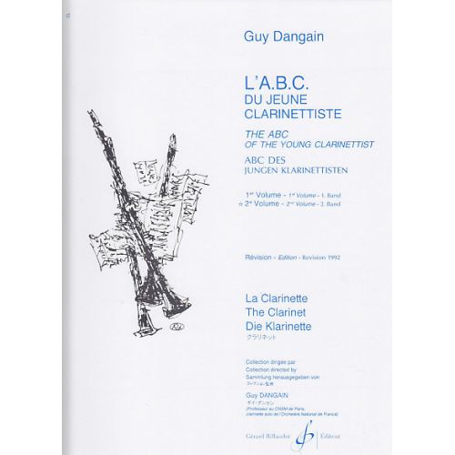 DANGAIN GUY - L'ABC DU JEUNE CLARINETTISTE VOL.2 - CLARINETTE