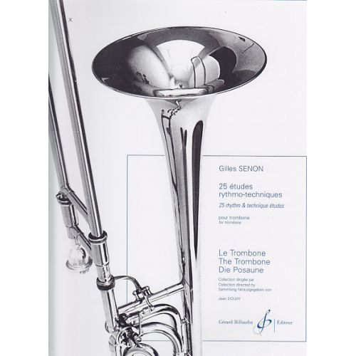 BILLAUDOT 25 ETUDES RYTHMO TECHNIQUES - TROMBONE
