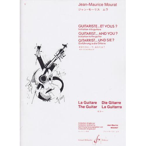 BILLAUDOT Mourat JEAN-maurice - Guitariste... et Vous - Guitare
