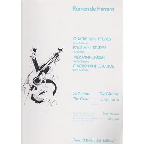 HERRERA RAMON DE - 4 MINI-ETUDES - GUITARE