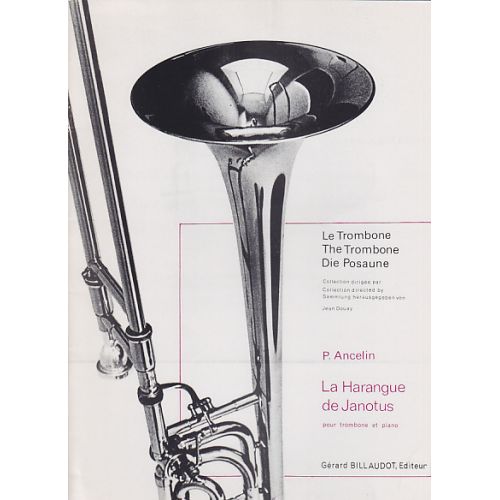 BILLAUDOT Ancelin Pierre - La Harangue De Janotus - Trombone, Piano
