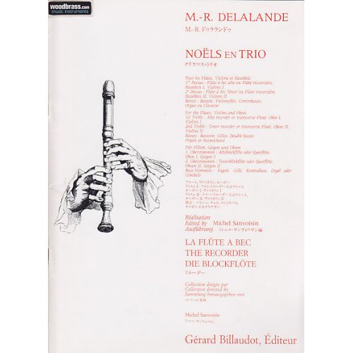 DELALANDE MRS EN TRIO - 2 DESSUS, BASSE