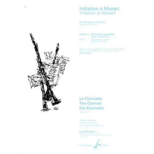 DANGAIN GUY - INITIATION A MOZART VOL.1 - CLARINETTE