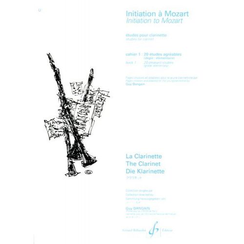 BILLAUDOT Dangain Guy - Initiation A Mozart Vol.1 - Clarinette