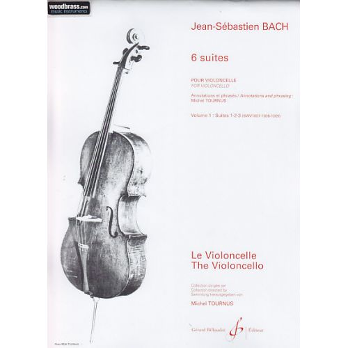 BILLAUDOT J.S. - Six Suites Pour Violoncelle, Suites 1, 2 Et 3 Vol.1 - Violoncelle