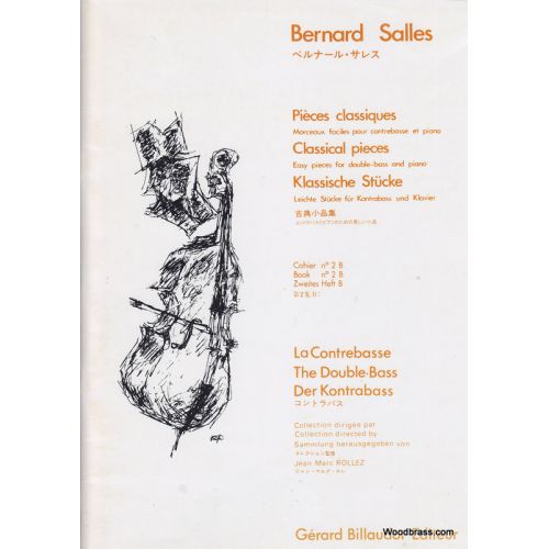 BILLAUDOT SALLES BERNARD - PIECES CLASSIQUES VOL.2B - CONTREBASSE, PIANO