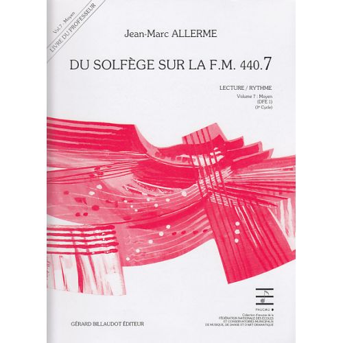 ALLERME JEAN-MARC - DU SOLFEGE SUR LA FM 440.7 LECTURE / RYTHME (PROFESSEUR)
