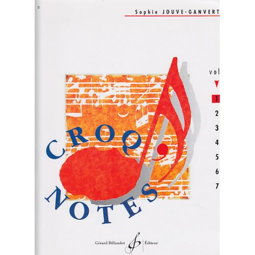 JOUVE-GANVERT SOPHIE - CROQ'NOTES CAHIER 1, 1ERE ANNEE