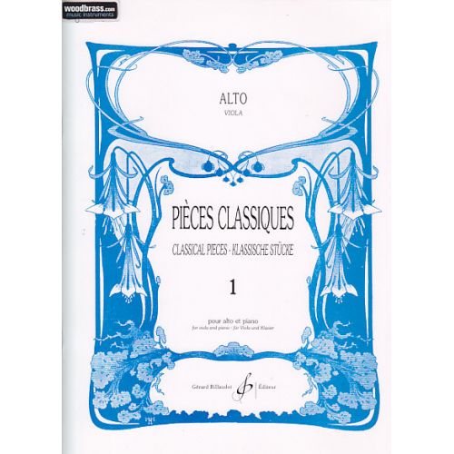 PIECES CLASSIQUES VOL.1 ALTO (DIVERS AUTEURS)