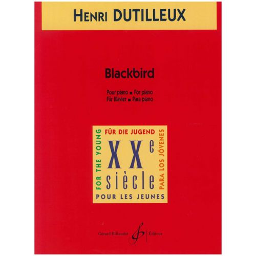  Dutilleux Henri - Blackbird - Piano