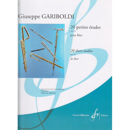 GARIBOLDI - 20 PETITES ETUDES OP.132 POUR FLUTE