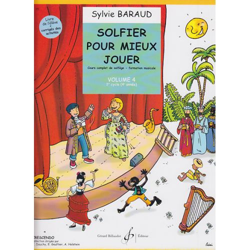 BARAUD SYLVIE - SOLFIER POUR MIEUX JOUER VOL.4