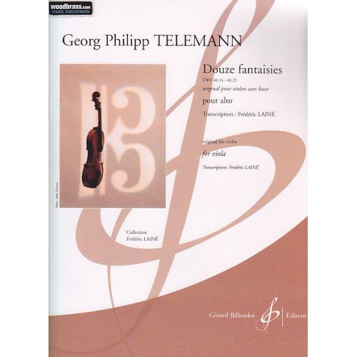 TELEMANN G.P. - DOUZE FANTAISIES - ALTO