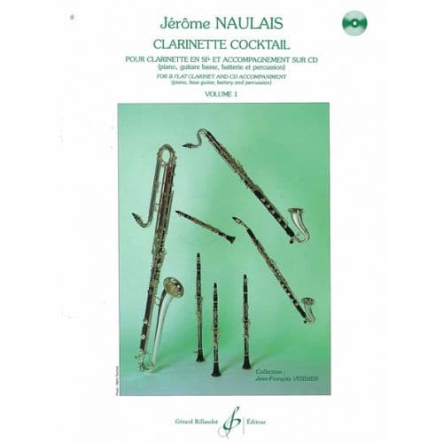 BILLAUDOT NAULAIS JEROME - CLARINETTE COCKTAIL VOL.1 + CD
