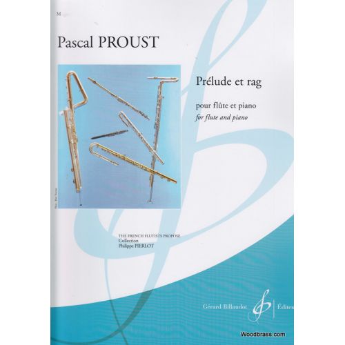 PROUST PASCAL - PRELUDE ET RAG - FLUTE & PIANO