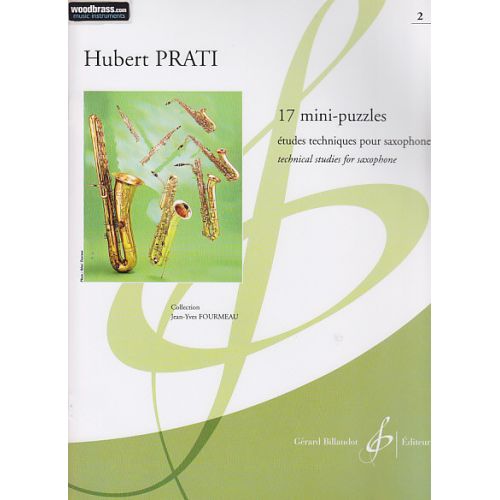 PRATI HUBERT - 17 MINI-PUZZLES - SAXOPHONE