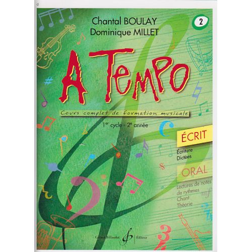 BILLAUDOT BOULAY/MILLET - A TEMPO VOL.2 ECRIT