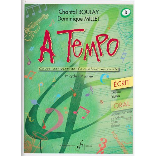 BILLAUDOT Boulay & Millet - A Tempo : Écrit Vol.3