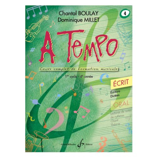 BOULAY/MILLET - A TEMPO VOL.4 ECRIT