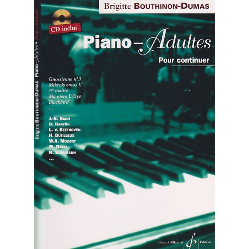 BILLAUDOT BOUTHINON-DUMAS B. - PIANO-ADULTES VOL. 2