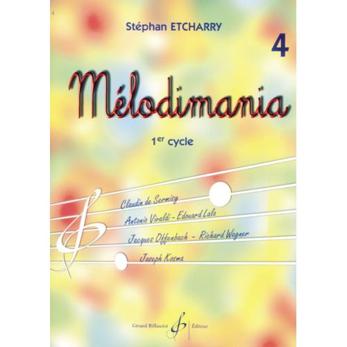 ETCHARRY STEPHAN - MELODIMANIA VOL.4 (SOLFEGE CHANTE)