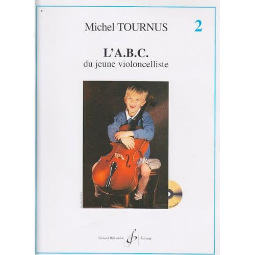 TOURNUS MICHEL - L'ABC DU JEUNE VIOLONCELLISTE VOL.2 + CD