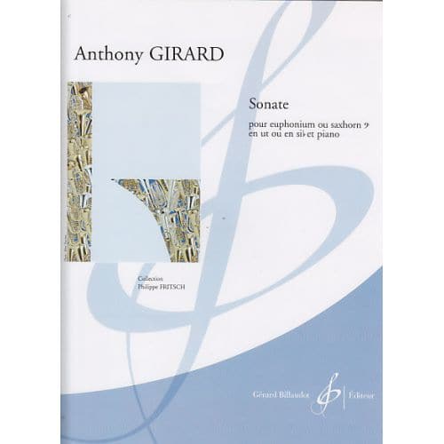 GIRARD A. - SONATE - EUPHONIUM OU SAXHORN ET PIANO