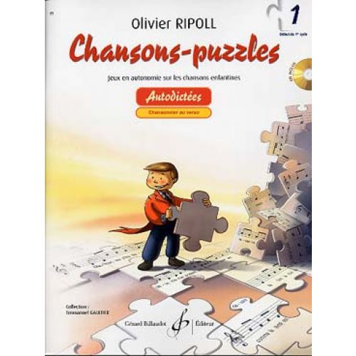 RIPOLL OLIVIER - CHANSONS PUZZLES VOL.1 + CD