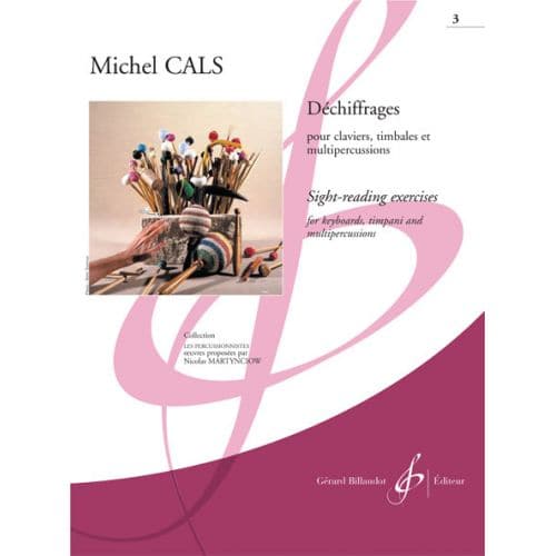 CALS MICHEL - DECHIFFRAGES VOL.3 - PERCUSSION