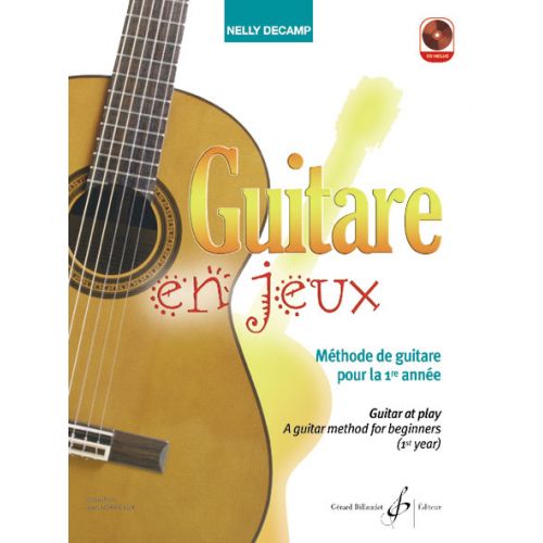 BILLAUDOT DECAMP NELLY - GUITARE EN JEUX + CD