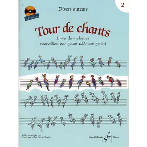 JOLLET JEAN-CLEMENT - TOUR DE CHANTS VOL.2 + CD