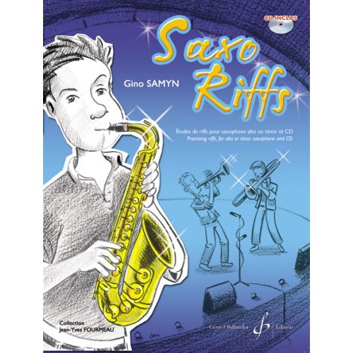 SAMYN GINO - SAXO RIFFS + CD