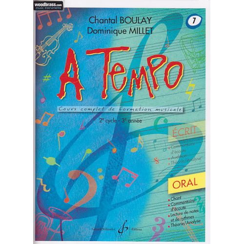 BILLAUDOT BOULAY C., MILLET D. - A TEMPO VOL. 7 ORAL