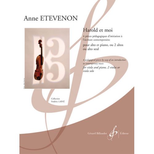 BILLAUDOT ETEVENON ANNE - HAROLD ET MOI - ALTO