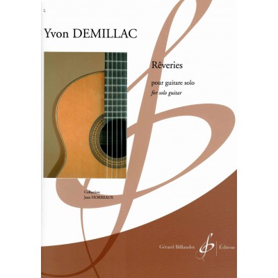 BILLAUDOT Demillac Yvon - Reveries - Guitare