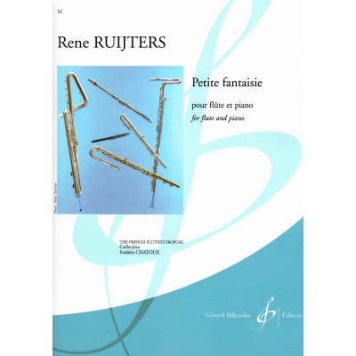 RUIJTERS RENE - PETITE FANTAISIE - FLUTE & PIANO