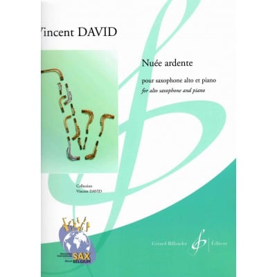 VINCENT DAVID - NUEE ARDENTE - SAXOPHONE ALTO ET PIANO 