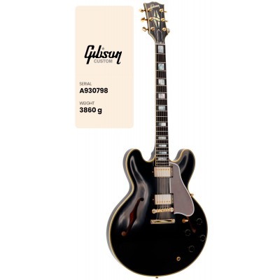 ES-355 1959 Stop Bar Vos Ebony CS HRC #A930798