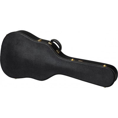 LIFTON HISTORIC BLACK/GOLDENROD HARDSHELL CASE, DREADNOUGHT