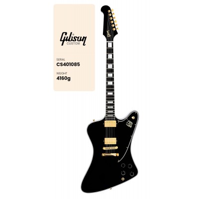 GIBSON CUSTOM Firebird Custom Ebony CS MC #CS401085