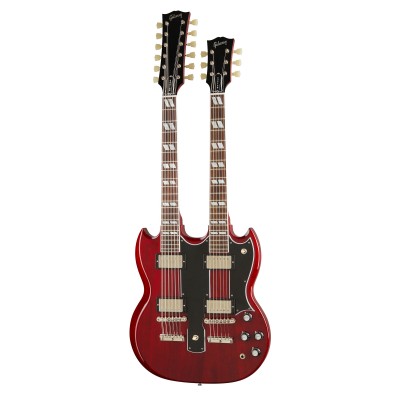 CUSTOM SHOP MODERN EDS-1275 DOUBLE NECK CHERRY RED