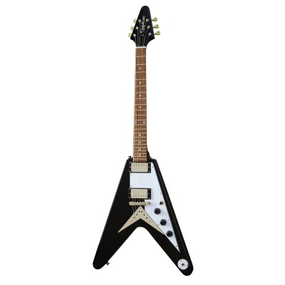INSPIRED BY GIBSON ORIGINAL DESIGNER FLYING V EBONY