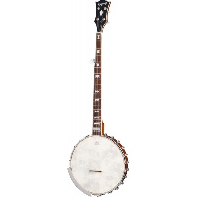 EPIPHONE Mastertone Bowtie Open Back Banjo Natural Ibgcs