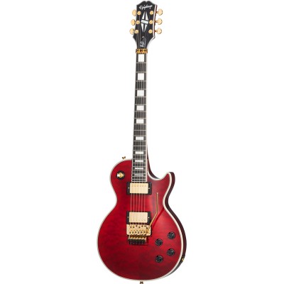 EPIPHONE Alex Lifeson Les Paul Custom Axcess Ruby
