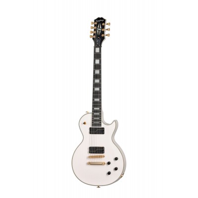 EPIPHONE Les Paul Custom Origines 7 Signature Matt Heafy Bone White Ibg
