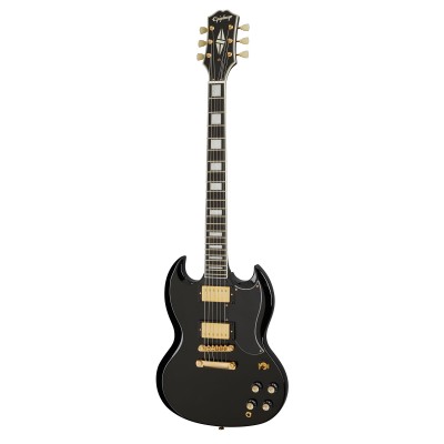 INSPIRED BY GIBSON ORIGINAL SG CUSTOM EBONY