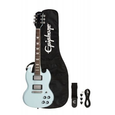 EPIPHONE SG POWER PLAYERS PACK ICE BLUE MODERN IBG