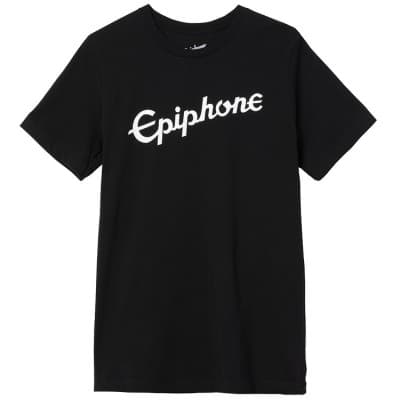 LIFESTYLE EPIPHONE VINTAGE LOGO TEE BLACK MD