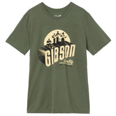THE BAND TEE ARMY GREEN SIZE M 