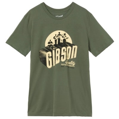 THE BAND TEE ARMY GREEN TAILLE M 